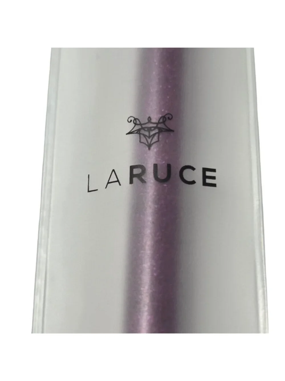 LaRuce Purple Glitter Handle Precision Makeup Brush Sealed In Protective Case